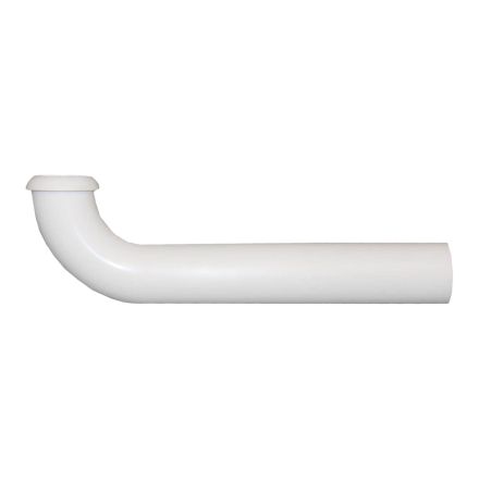 LASCO 03-4217 White Plastic Tubular 1-1/4-Inch by 7-Inch P-Trap Wall Tube