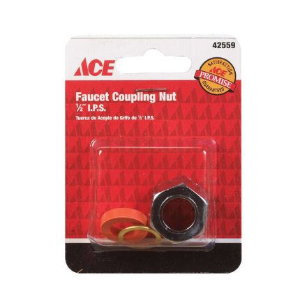 Ace Faucet Coupling Nut 1/2 Inch I.P.S., 42559