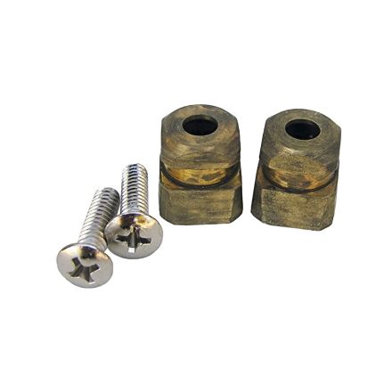 Lasco 5/8 Inch Exact-Fit Handle Adapters for Chicago (Brass), 01-4085
