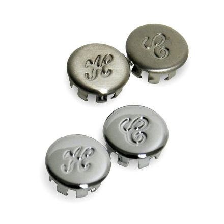 Danco Chrome/Brushed Nickel  Hot & Cold Buttons for Glacier Bay #13025