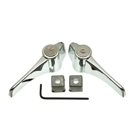 Ace Chrome Universal Lever Handles with Adapters, 46536
