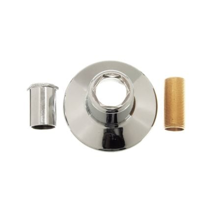 Danco 80897 Chrome Flange and Tube Set for Union Brass Faucets