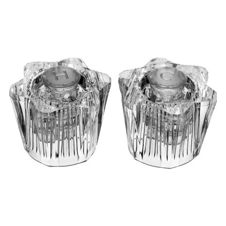 Danco 88168 Clear Acrylic Pair of Handles for Streamway Faucets