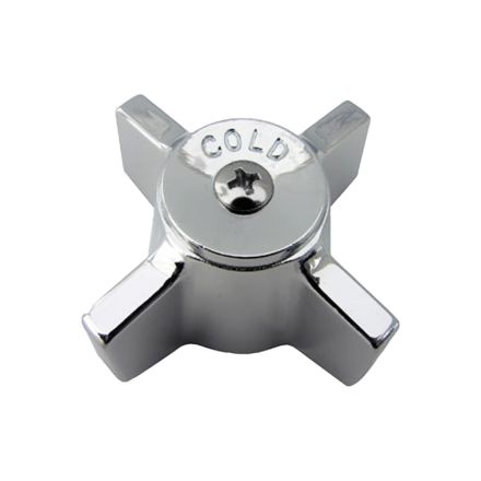 LASCO Chrome Cold Faucet Handle for Sterling, HC-118