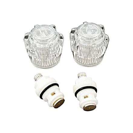 BrassCraft Clear Acrylic Lavatory Rebuild Kit for Streamway, 1 pair, #SK0357