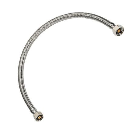 Ace Stainless Steel Faucet Supply Line, 1/2 Inch Comp X 1/2 Inch FIP X 24 Inch , 4335329