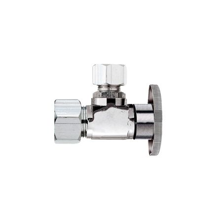 Do it 456474 Angle Valve inlet 5/8 Inch O.D. outlet 1/2 Inch O.D.