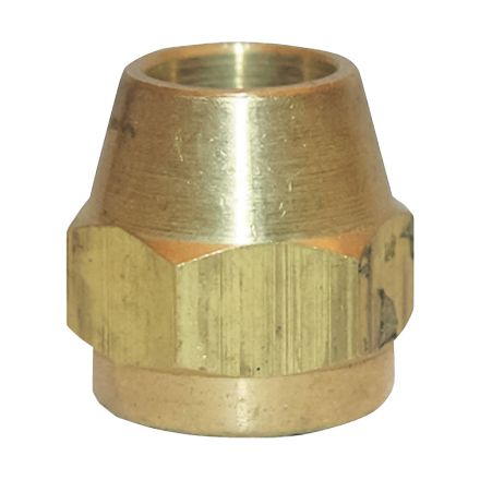 Lasco 1/4 Inch Flare Nut (Brass), 17-4111