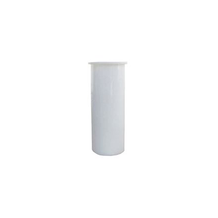 LASCO 03-4305 White Plastic Tubular 1-1/2-Inch by 8-Inch Flanged Tailpiece