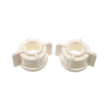 Danco White Plastic 1/2 Inch IPS Tailpiece Nuts #88410