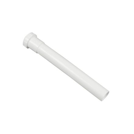 Danco 94031 Slip-Joint Extension Tube, 1-1/2 In, 12 In L, Plastic, White