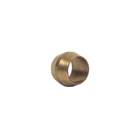 Thrifco 4401050 #60-C 1/4 Inch Lead-Free Brass Compression Sleeve 4/Pack