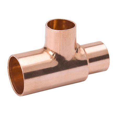 Thrifco 5436067 3/4 Inch X 1/2 Inch X 1/2 Inch Copper Reducing Tee