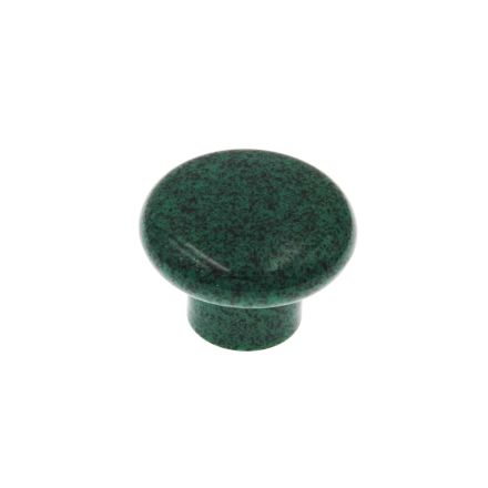 Laurey #34656 1-1/4 Inch Plastic Knob - Marble Green