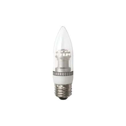 TCP Dimmable Frosted Torpedo Shaped LED Light Bulb (White), LDT3WH30KF