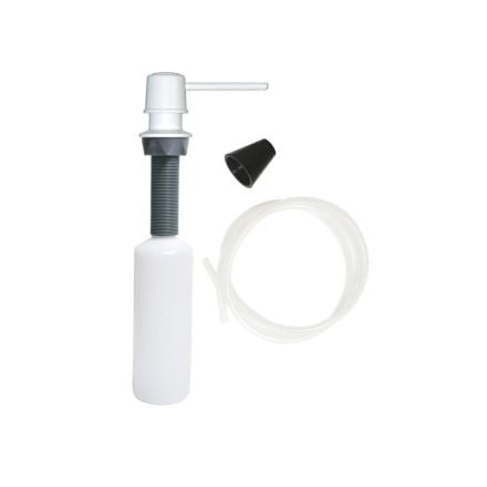 Danco White Universal Straight Soap and Lotion Dispenser, 10041