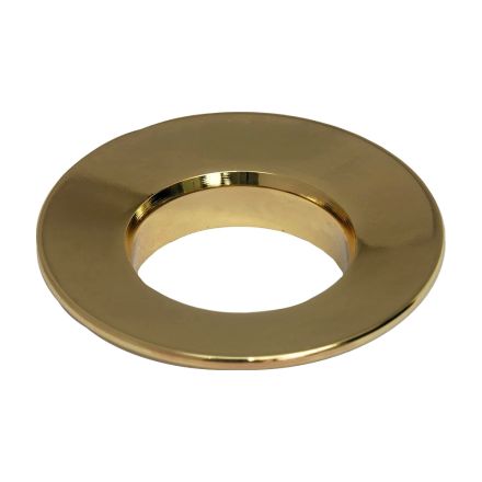 LASCO 0-2045P Pop Up Assembly Flange Male Threads Fits Price Pfister, Polished Brass Finish