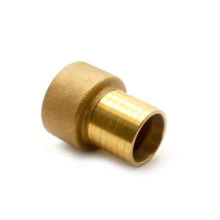 Thrifco 6522144 1-1/2 Inch Brass Insert Female Adapter