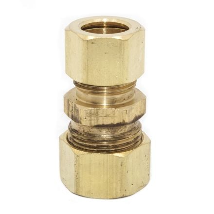Thrifco 6962014 #62R 5/16 Inch x 1/4 Inch Lead-Free Brass Compression Union