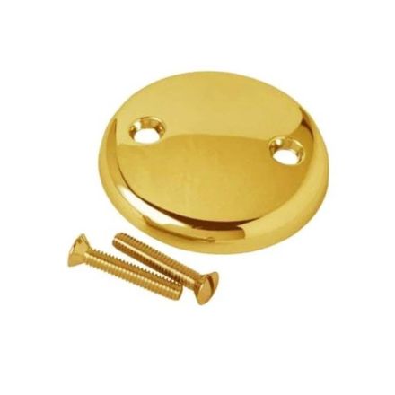PlumbPak 2-hole Faceplate Polished Brass For Bathtub PP22611