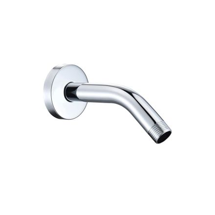 LASCO 08-2453 8-Inch Wall Flange Shower Arm, Chrome Plated Brass