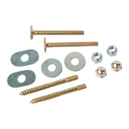 Do it Toilet Bolt And Screw Set, 2-1/4 Inch x 1/4 Inch , 436844