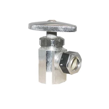 Lasco 06-7205 Angle Stop Valve, Standard Duty, 1/2-Inch Female Iron Pipe Inlet