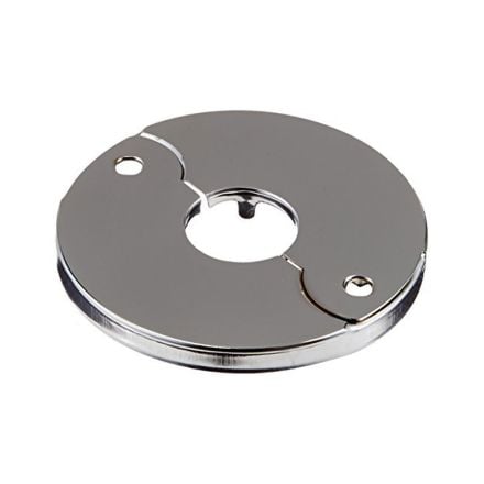 LDR 5104150 1-1/4 Inch Chrome Plated Floor & Ceiling Trim Plate